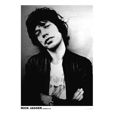 Plakát, Obraz - Mick Jagger - London 1975