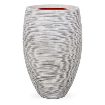 Capi Nature Rib NL Vase Elegance Deluxe Ivory Ø 56 cm / V 85 cm