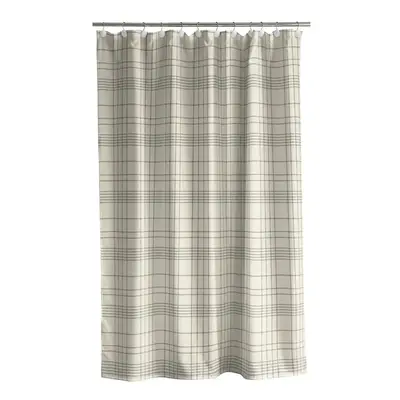 Södahl Sprchový závěs 180x200 Tartan Offwhite