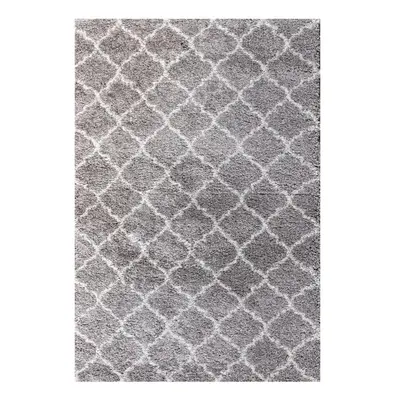 Koberec Royal Morocco light grey/cream 67x130cm