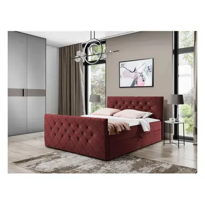 Kontinentální postel Dotan, Rozměr postele: 120x200, Barva:: Amor Velvet 4306