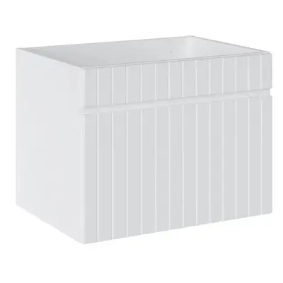 COMAD Závěsná skříňka pod umyvadlo - ICONIC 82-60 white, šířka 60 cm, matná bílá