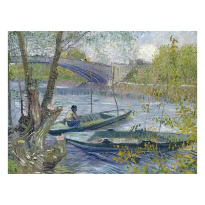 Obrazová reprodukce Fishing in Spring, Vincent van Gogh