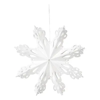 Broste, Papírová vločka SNOWFLAKE 15cm | bílá