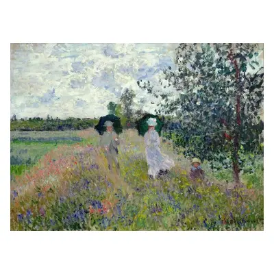 Obrazová reprodukce Promenade near Argenteuil (1873), Claude Monet