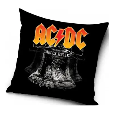 Polštář AC/DC - motiv Hells Bells - 40 x 40 cm