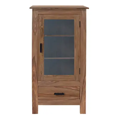 furniture-nabytek.cz - Dřevěná vitrína z masivu palisandr 60x120x45