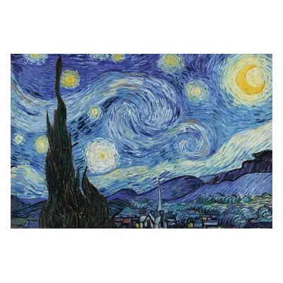 Plakát, Obraz - Hvězdná noc, Vincent van Gogh