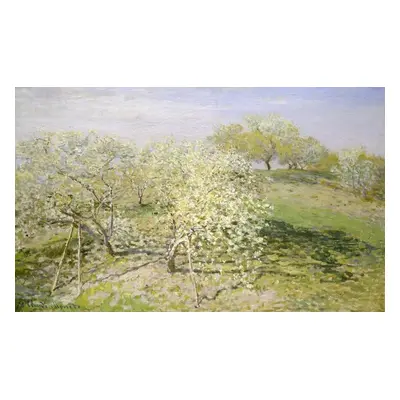 Obrazová reprodukce Spring – Fruit Trees in Bloom (1873), Claude Monet