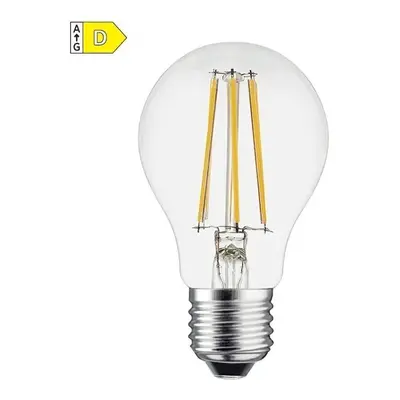 Diolamp LED Filament žárovka čirá A60 6W/230V/E27/6500K/840Lm/360°