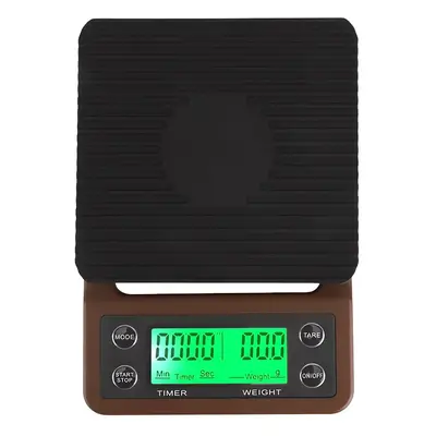 Verk 17136 Digitální kuchyňská váha 5 kg, hnědá