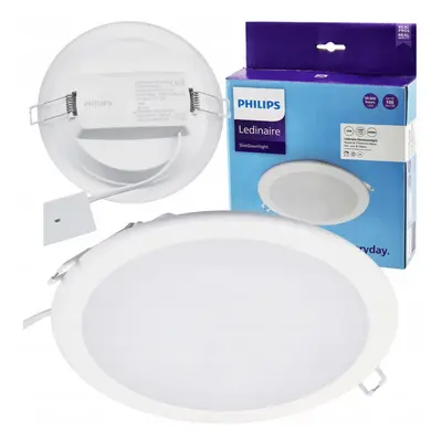 LED kulaté vestavné svítidlo Philips - 12W 1200lm 4000K - bílé