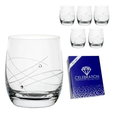 Celebration Crystals modern Globo 350 ml 6 ks