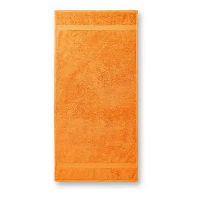 MALFINI Ručník Terry Towel - Mandarinkově oranžová | 50 x 100 cm