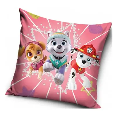 Polštář Tlapková patrola - Paw Patrol - motiv Energická štěňata - 40 x 40 cm