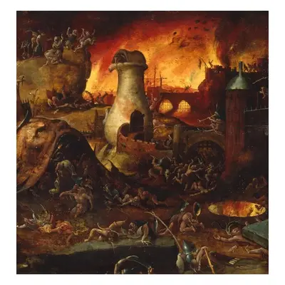 Obrazová reprodukce Hell, Hieronymus Bosch