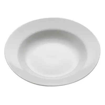 Bílý porcelánový talíř na polévku Maxwell & Williams Basic Bistro, ø 22,5 cm