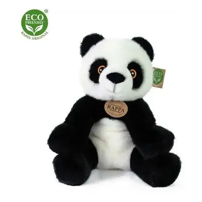 Rappa Plyšová Panda sedící, 27 cm