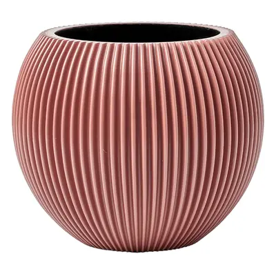 Capi Nature Groove Special Vase Ball Pink Ø 30 cm / V 25 cm