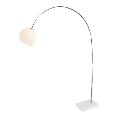 ACA DECOR Stojací lampa MATILDA, bílá barva