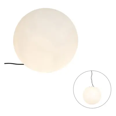 Moderní venkovní lampa bílá 45 cm IP44 - Nura