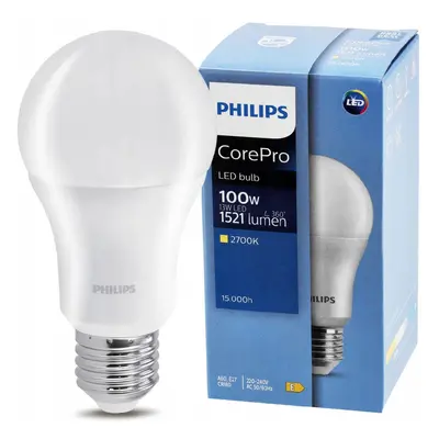 LED žárovka Philips E27 - 13W - 1521 lm - teplá bílá - CorePro Premium A60