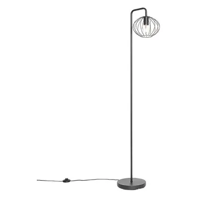 Designová stojací lampa černá 23 cm - Margarita