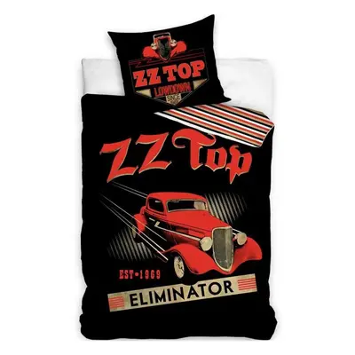 Bavlněné ložní povlečení ZZ Top - motiv Eliminator - 100% bavlna Renforcé - 70 x 90 cm + 140 x 2