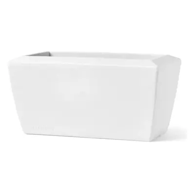 Capi Arc Granite Planter Rectangle White V 40 cm / D 60 cm