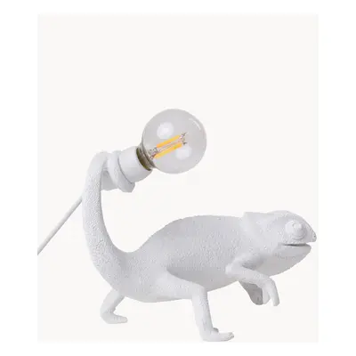 Malá designová stolní lampa's USB portem Chameleon