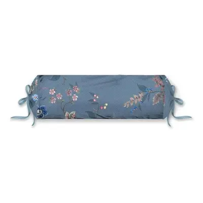 Pip Studio polštář s výplní Kawai Flower Roll Cushion Blue 22x70