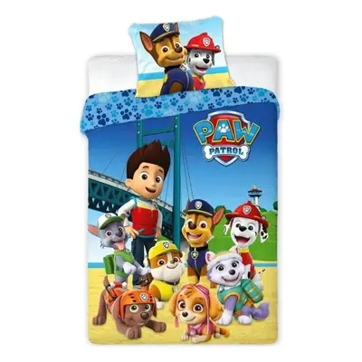 Povlečení do dětské postýlky Tlapková patrola - Paw Patrol - motiv Best Team - 100% bavlna - 100