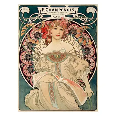 Obrazová reprodukce F. Champenois, Alfons Mucha