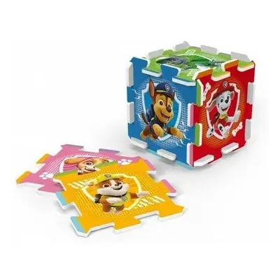 Pěnové puzzle Paw Patrol, 32x32x1cm 8ks ve fólii