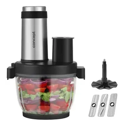 Concept RM3300 Food Processor se struhadlem 1 000 W, černá