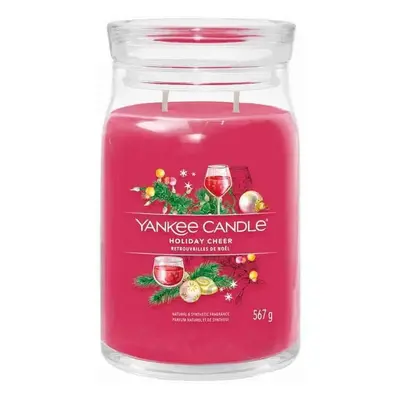 Yankee Candle Holiday Cheer velká vonná svíčka 567g