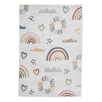 Krémový dětský koberec 120x170 cm Vida Kids Rainbow – Think Rugs