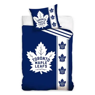 Mikroplyšové ložní povlečení NHL Toronto Maple Leafs - 70 x 90 cm + 140 x 200 cm