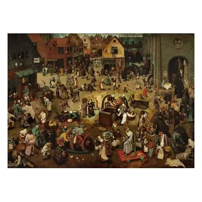 Obrazová reprodukce Fight between Carnival and Lent, 1559, Pieter the Elder Bruegel