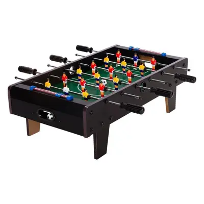 GamesPlanet® Mini stolní fotbálek s nožičkami, 70 x 37 x 25 cm, černý M43251