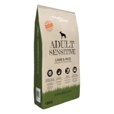 Prémiové suché krmivo pro psy Adult Sensitive Lamb & Rice 15 kg