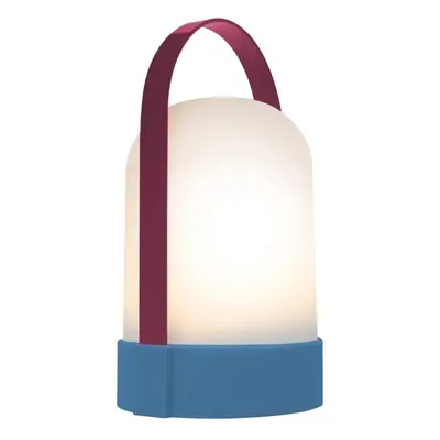 Červeno-modrá LED stmívatelná stolní lampa (výška 25 cm) Uri – Remember