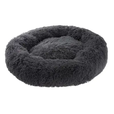 Petstuff Pelíšek pro psa, kulatý, tmavě šedý, 80 cm