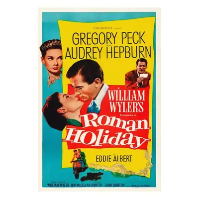 Ilustrace Roman Holiday, Ft. Audrey Hepburn & Gregory Peck