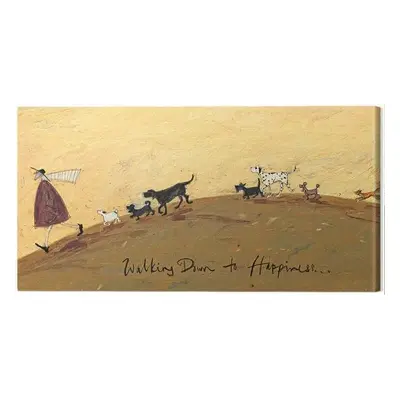 Obraz na plátně Sam Toft - Walking Down To Hapiness