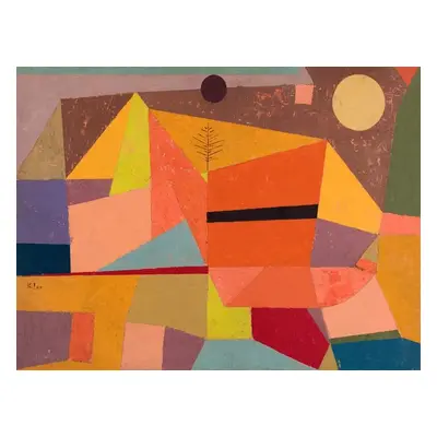 Obrazová reprodukce Joyful Mountain Landscape, Paul Klee