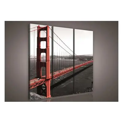 Obraz na plátně Golden Gate Bridge 90 x 80 cm