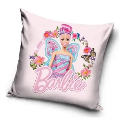 Carbotex Povlak na polštářek Barbie Motýlí Princezna, 40 x 40 cm