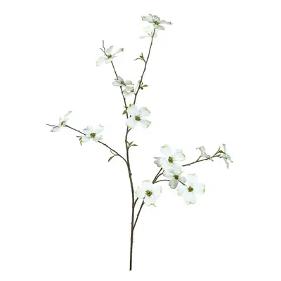 Dekorace umělá větvička Dřín japonský Dogwood - 33*100 cm