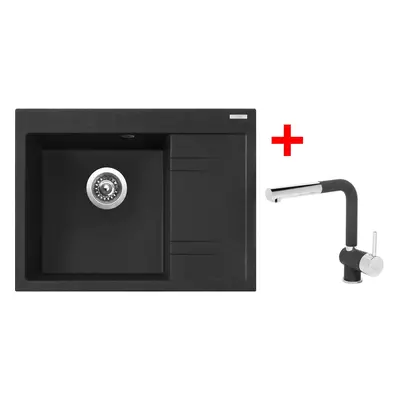 Akční set Sinks RIM 650 L Granblack + baterie MIX 3 P GR